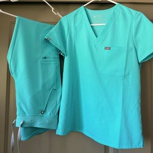 Figs set XS/XST fresh aqua jogger